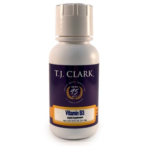 TJ Clark Vitamin B3 Niacin Liquid