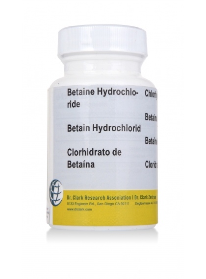 Betaine Hydrochloride by Dr Clark Research Assn