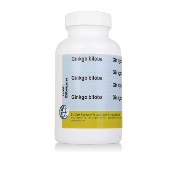 Ginkgo biloba capsules