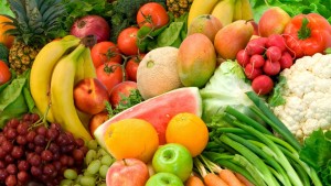 veggies and fruits