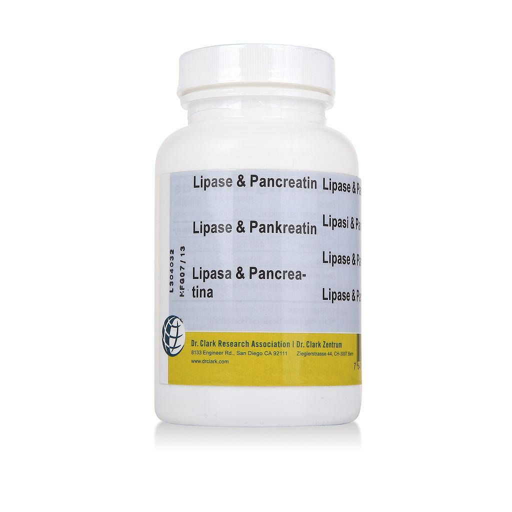 Lipase & Pancreatin, 500 mg 100 capsules